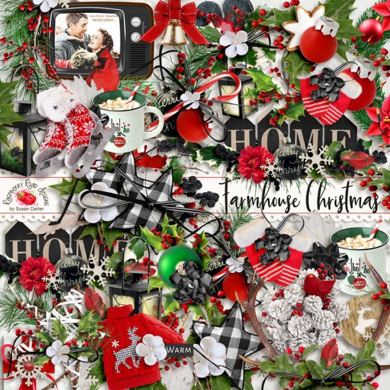 Farmhouse Christmas Clusters