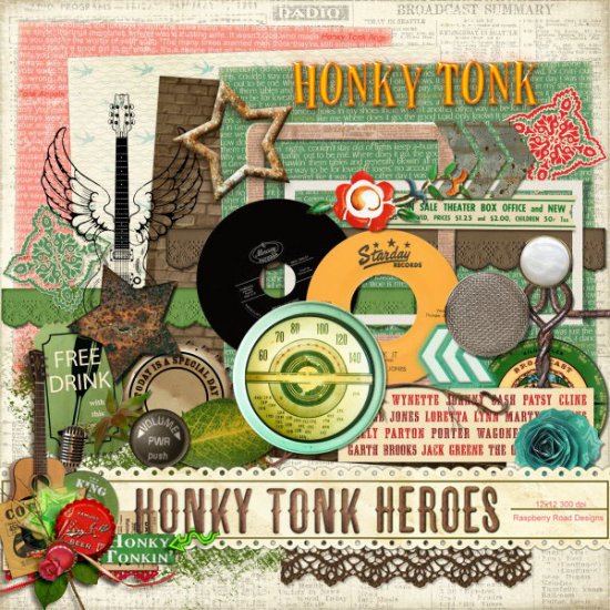 Honky Tonk Heroes Add On Kit - Click Image to Close