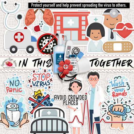 In This Together Stickers