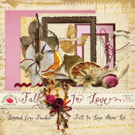 Fall In Love Mini Kit - Click Image to Close