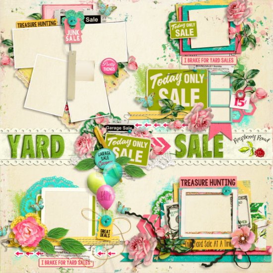 Yard Sale Cluster Set - Click Image to Close