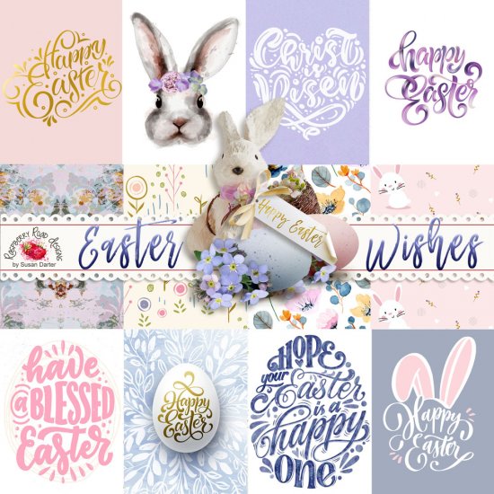 Easter Wishes Journal Cards - Click Image to Close