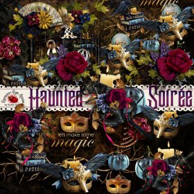 Haunted Soirée Side Clusters