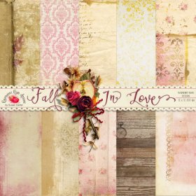 Fall In Love Paper Set
