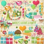 Whoo's Having A Party Add On Elements