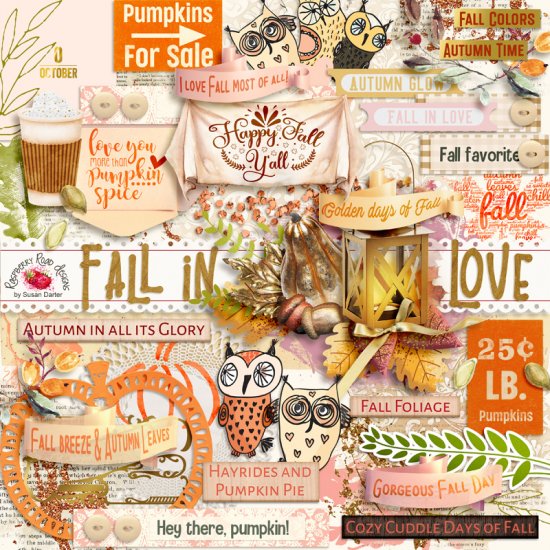 Fall In Love 2 Ephemera - Click Image to Close