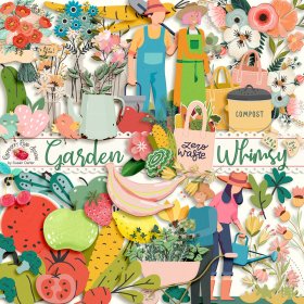 Garden Whimsy Chipboard