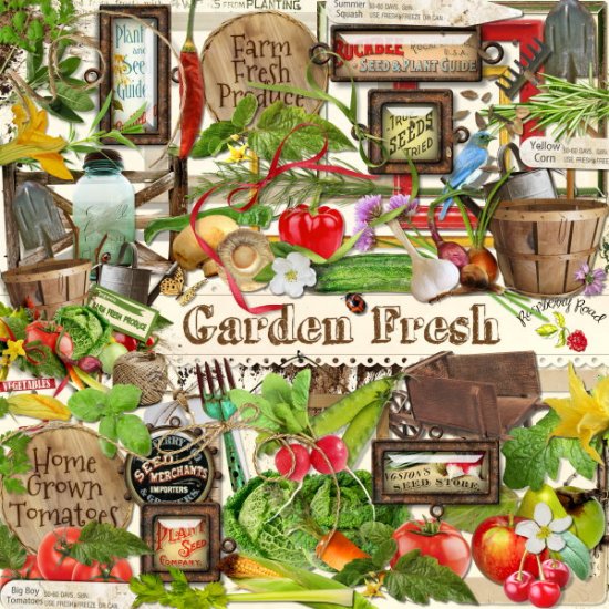 Garden Fresh Element Set - Click Image to Close