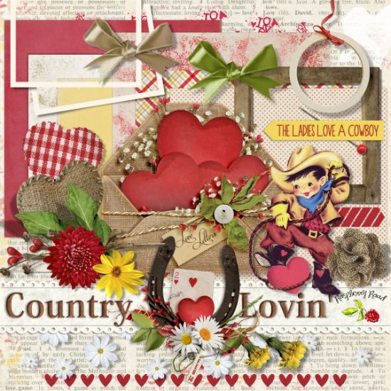 Country Lovin' Mini Kit - Click Image to Close
