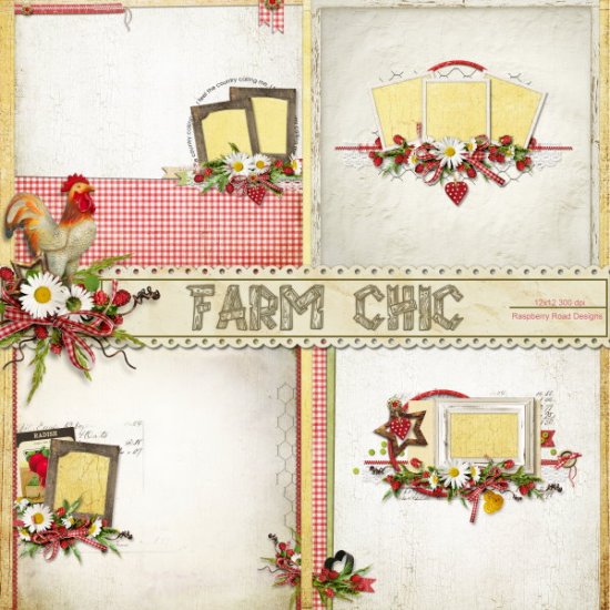 Farm Chic Two QP Set - Click Image to Close