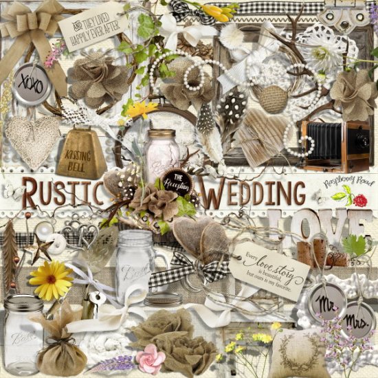 Rustic Wedding Elerment Set