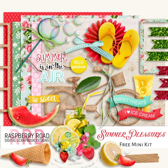 Summer Pleasures Freebie - Click Image to Close