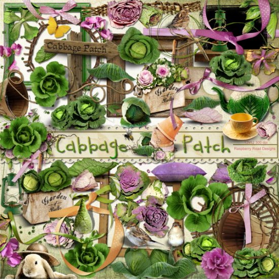 Cabbage Patch Element Set - Click Image to Close