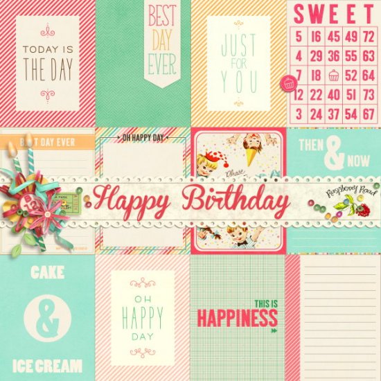 Happy Birthday Pocket Cards Set 2 - Click Image to Close