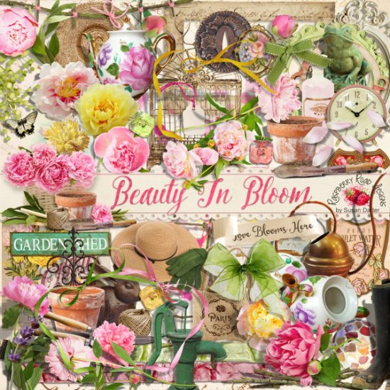 Beauty In Bloom Elements - Click Image to Close