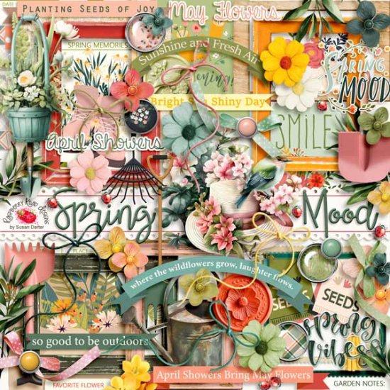 Spring Mood Elements - Click Image to Close