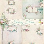 Shabby Flakes QP Set