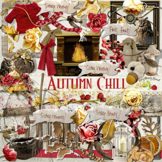 Autumn Chill Element Set - Click Image to Close