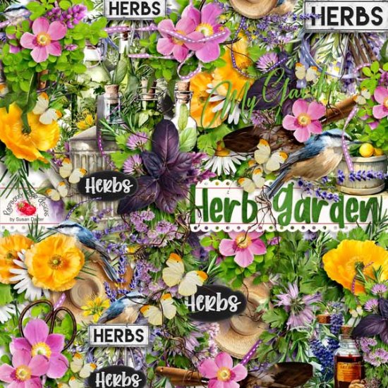 Herb Garden Clusters - Click Image to Close