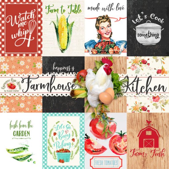 Farmhouse Kitchen Journal Cards - Click Image to Close