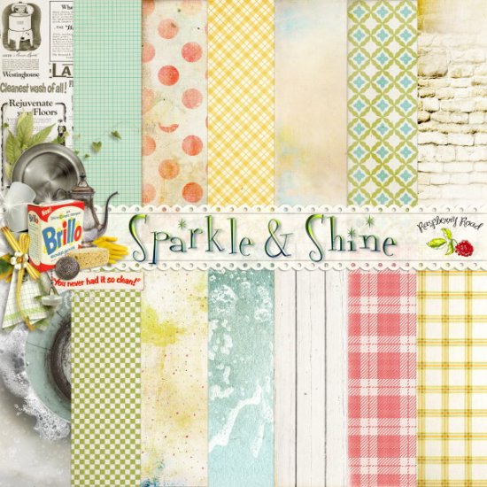Sparkle & Shine Paper Set - Click Image to Close