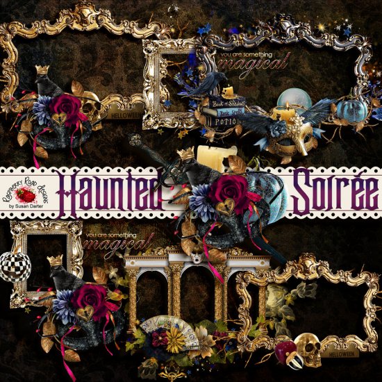 Haunted Soirée Clusters - Click Image to Close