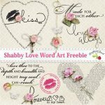 Shabby Love WordArt