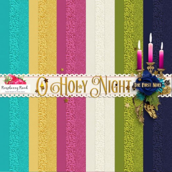 O Holy Night Solid Papers - Click Image to Close
