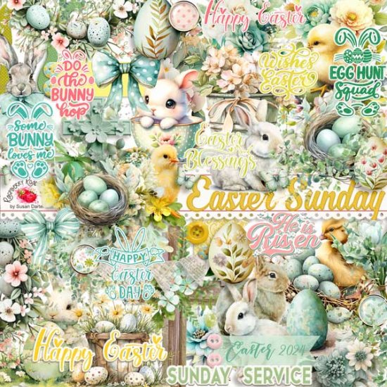 Easter Sunday Ephemera - Click Image to Close