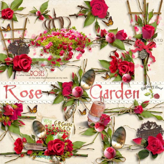 Rose Garden Side Clusters - Click Image to Close