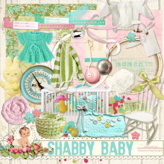 Shabby Baby AddOn Kit - Click Image to Close