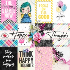 Happy Thoughts Journal Cards
