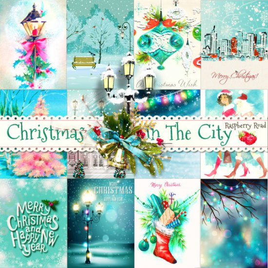 Christmas In The City Journal Cards