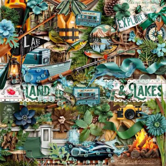 Land And Lakes Elements