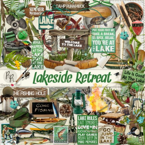 Lakeside Retreat Element Set - Click Image to Close