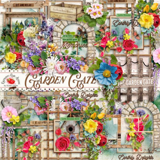Garden Gate Clusters - Click Image to Close