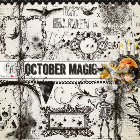 October Magic Stamp Set - Click Image to Close