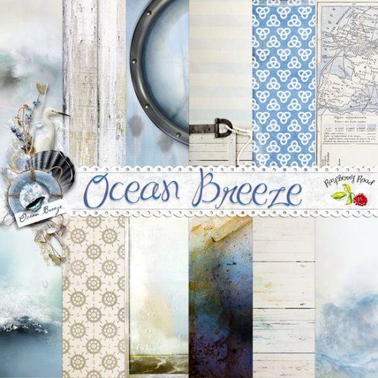 Ocean Breeze Paper Set - Click Image to Close