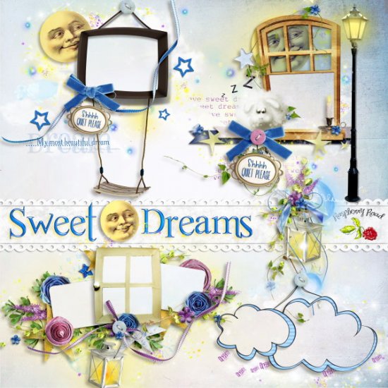 Sweet Dreams Cluster Set - Click Image to Close