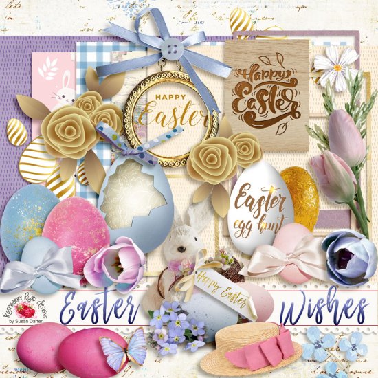 Easter Wishes Freebie