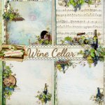 Wine Cellar Stacked Papers