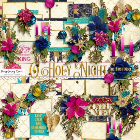 O Holy Night Clusters - Click Image to Close