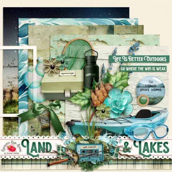 Land And Lakes Freebie