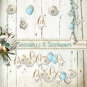 Seashells & Seashores AlphaSet