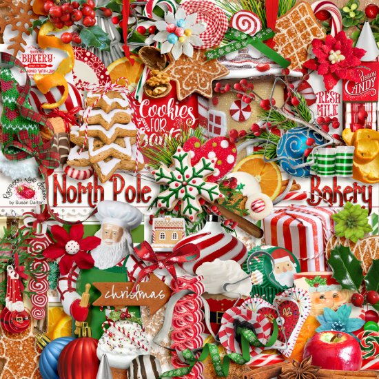 North Pole Bakery Elements - Click Image to Close