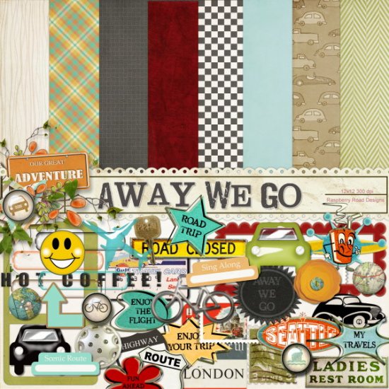 Away We Go Add-on Kit - Click Image to Close