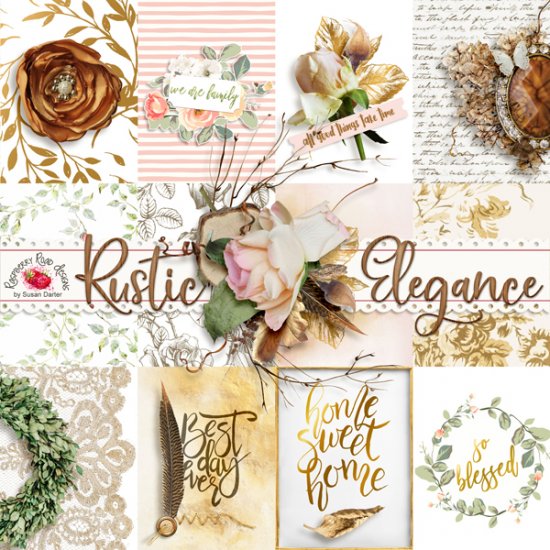 Rustic Elegance Journal Cards - Click Image to Close