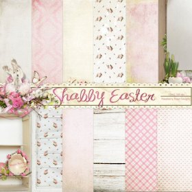 Shabby Easter Paper Set