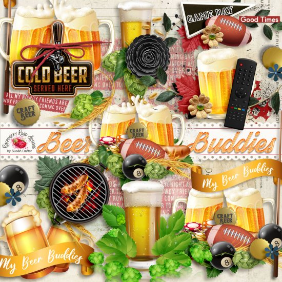 Beer Buddies Side Clusters - Click Image to Close
