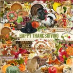 Happy Thanksgiving Element Set